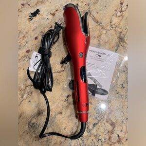 Brand new, never used, NO BOX CHI Spin N Curl, Curling Iron